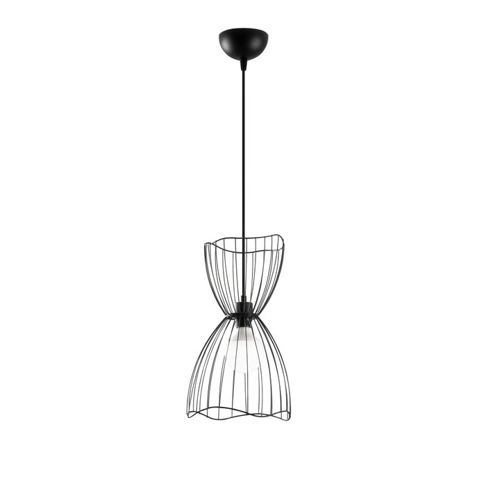 Opviq Zeyno - 6410 Lámpara de Araña Industrial Negra con Altura Ajustable